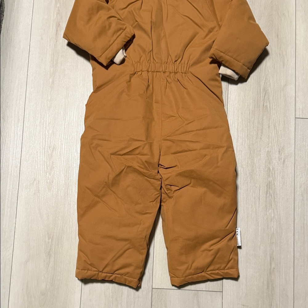 7 A.M. Enfant Brown Hooded Jacket Size 2-3 T Brand New Toddlers - Picture 6 of 13